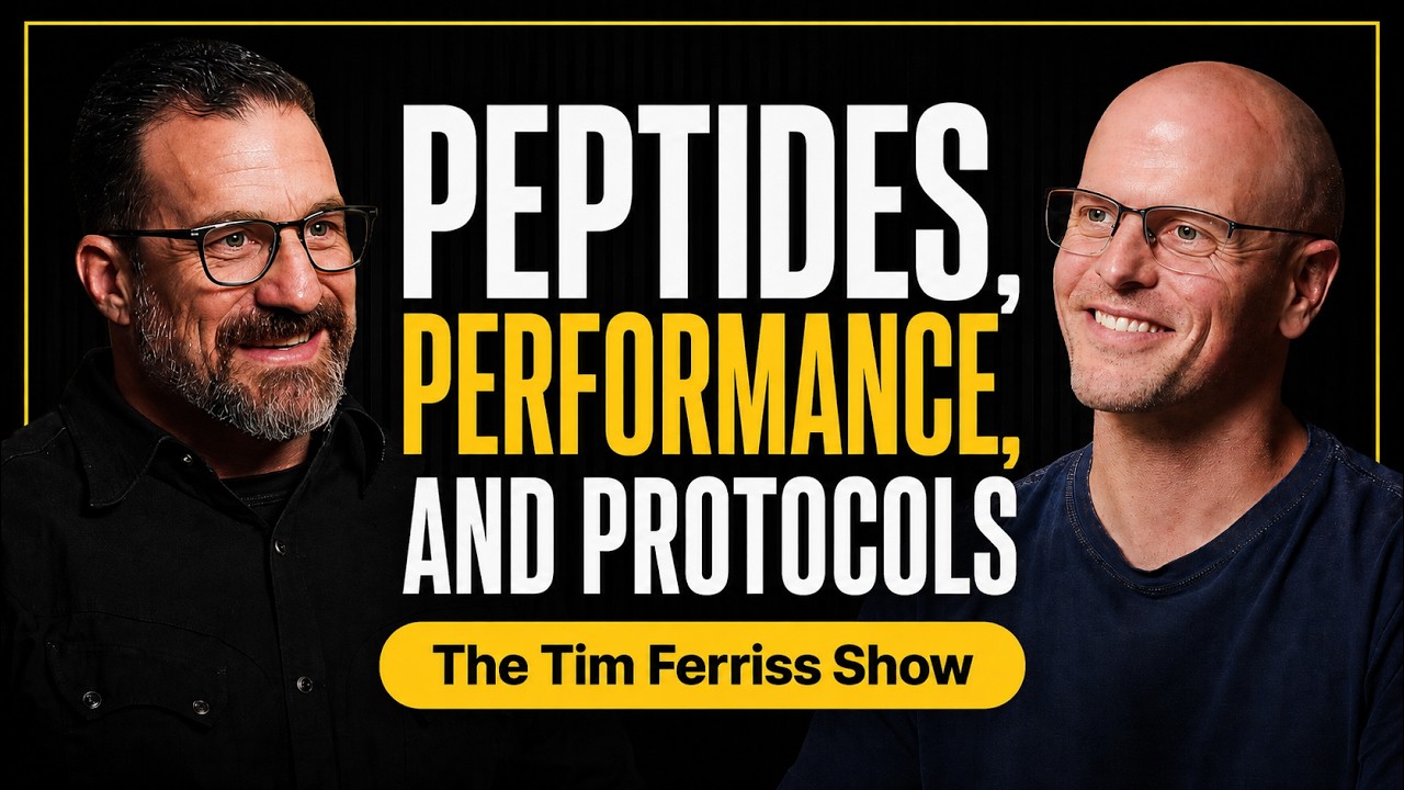 Andrew Huberman: Training, Psychedelics, Peptides, and the Next Frontier of Human Performance