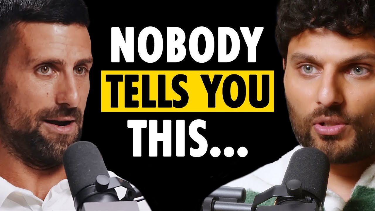 From War-Torn Belgrade to GOAT: Novak Djokovic on Ending Self-Doubt and Finding Purpose After 24 Slams