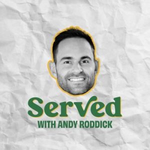Served with Andy Roddick